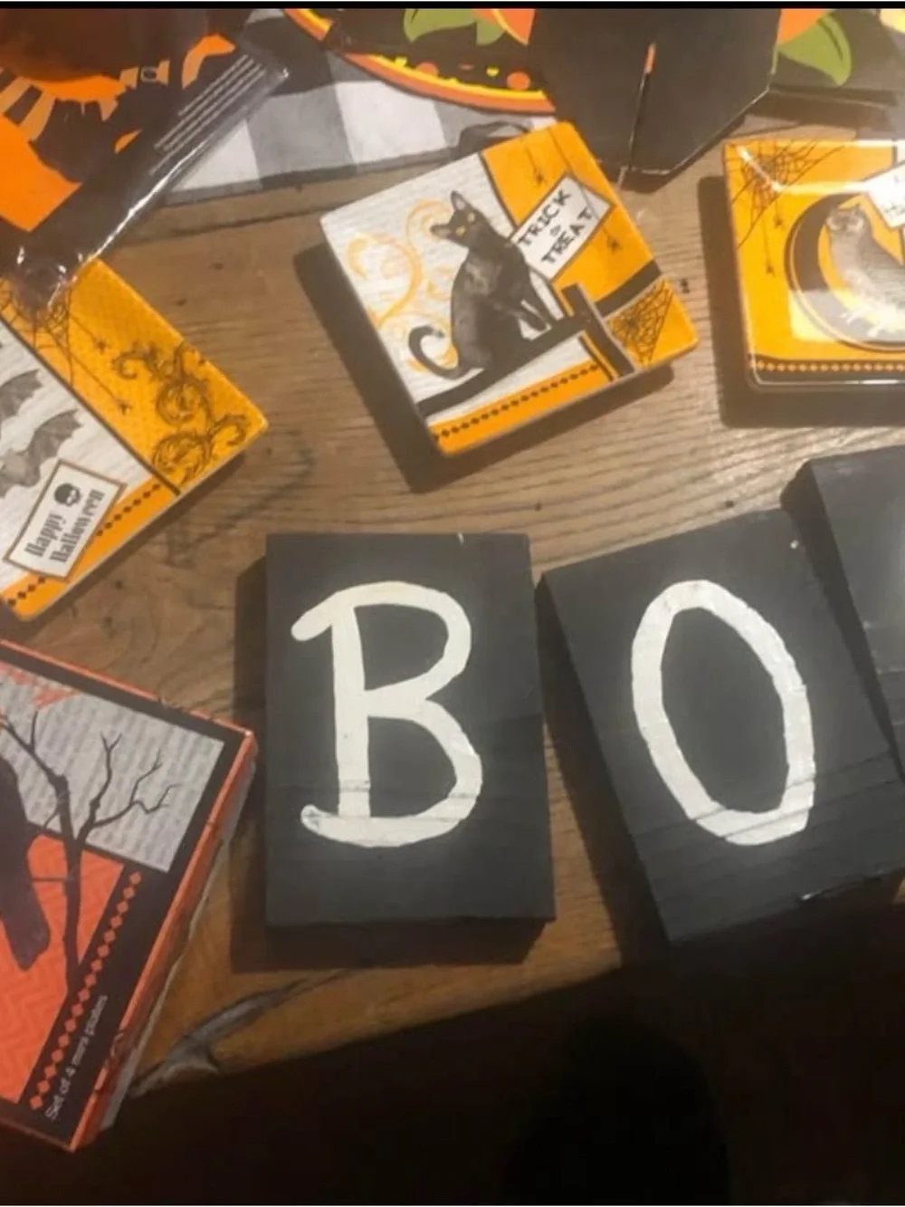 Halloween Party Décor Set - Orange and Black